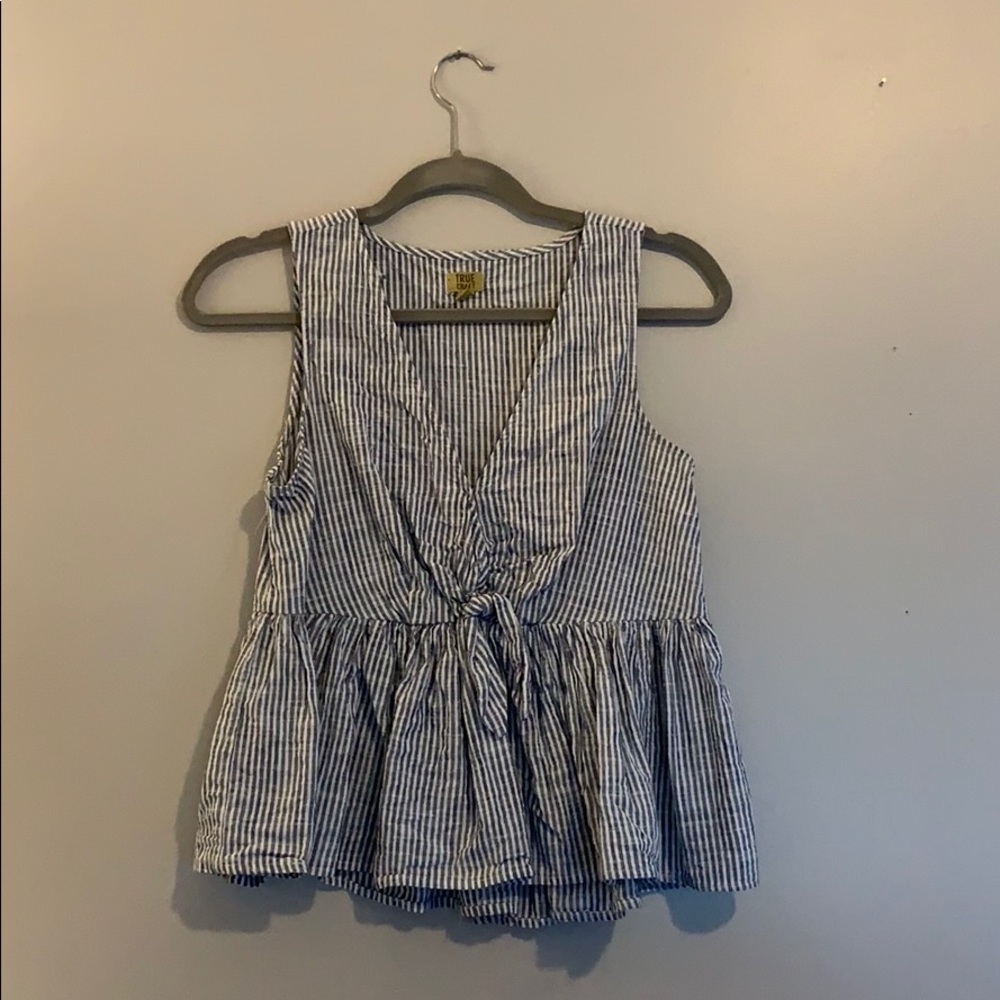 women’s striped tank top